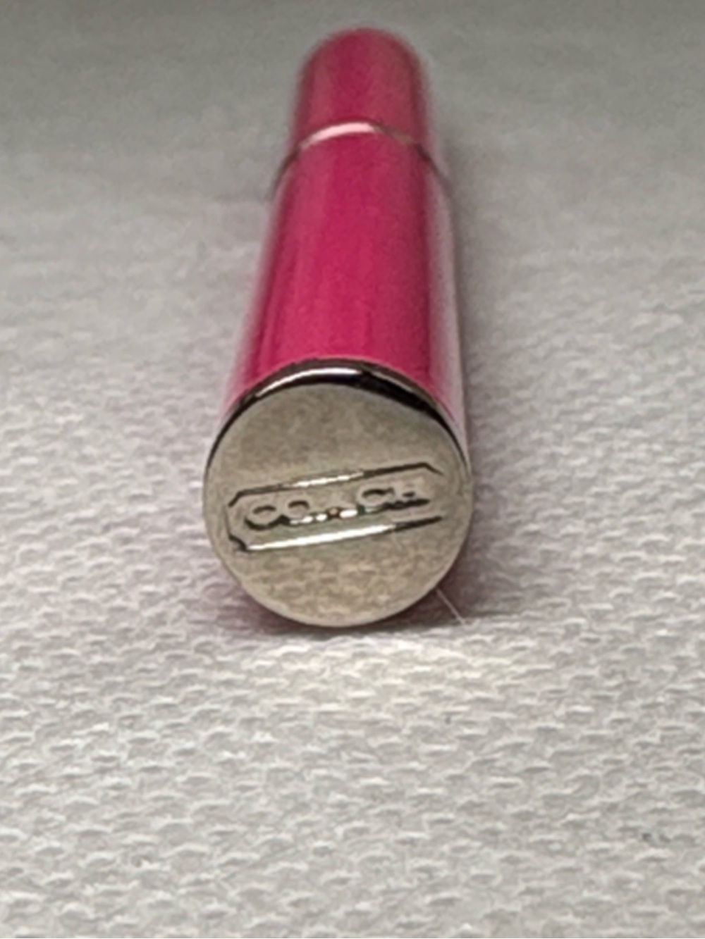 Coach Mini Metallic Hot Pink Ink Pen NWOT - Picture 4 of 8